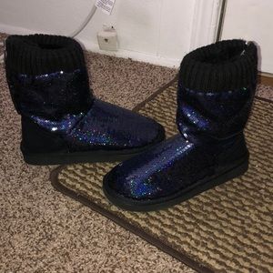 Victoria secret PINK sequin boots